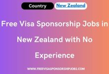 Free Visa Sponsorship Jobs in New Zealand with No Experience