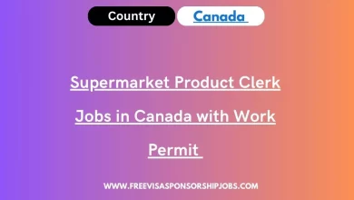 Supermarket Product Clerk Jobs in Canada with Work Permit