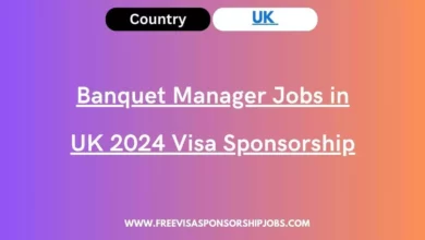 Banquet Manager Jobs in UK Visa Sponsorship