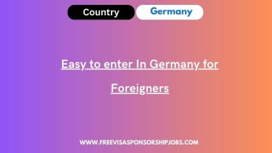 Easy to enter In Germany for Foreigners