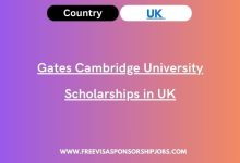 Gates Cambridge University Scholarships in UK