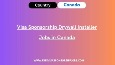 Visa Sponsorship Drywall Installer Jobs in Canada