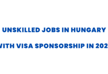 Unskilled Jobs in Hungary with Visa Sponsorship