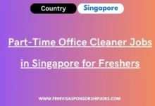 Part-Time Office Cleaner Jobs in Singapore for Freshers