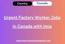 Urgent Factory Worker Jobs in Canada with lmia