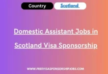 Domestic Assistant Jobs in Scotland Visa Sponsorship