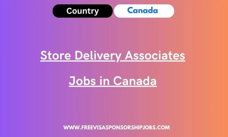 Store Delivery Associates Jobs in Canada