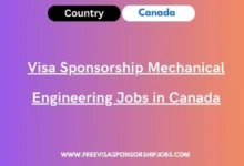 Visa Sponsorship Mechanical Engineering Jobs in Canada