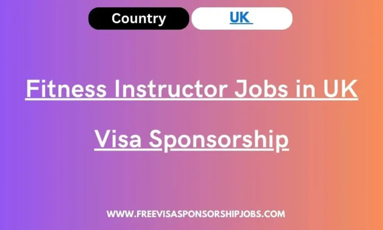 Fitness Instructor Jobs in UK