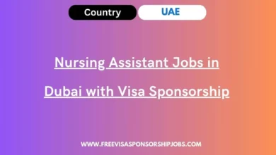 Nursing Assistant Jobs in Dubai with Visa Sponsorship