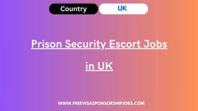 Prison Security Escort Jobs in UK