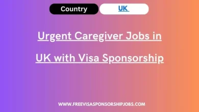 Urgent Caregiver Jobs in UK