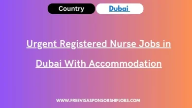 Urgent Registered Nurse Jobs in Dubai