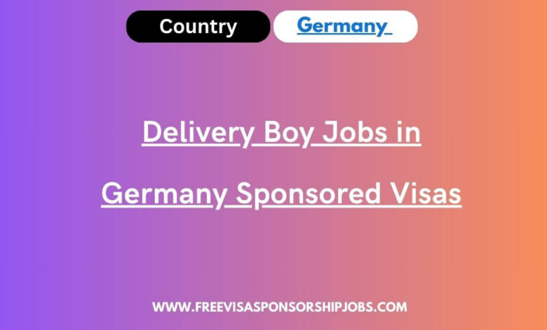 Delivery Boy Jobs in Germany