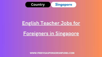 English Teacher Jobs for Foreigners in Singapore