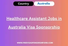 Healthcare Assistant Jobs in Australia Visa Sponsorship