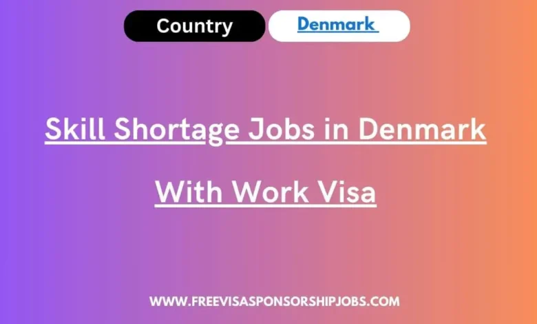 Skill Shortage Jobs in Denmark