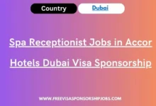 Spa Receptionist Jobs in Accor Hotels Dubai