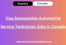 Visa Sponsorship Automotive Service Technician Jobs in Canada