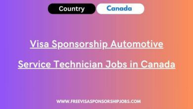 Visa Sponsorship Automotive Service Technician Jobs in Canada