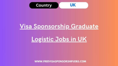 Visa Sponsorship Graduate Logistic Jobs in UK