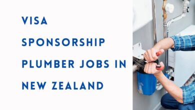 Visa Sponsorship Plumber Jobs in New Zealand