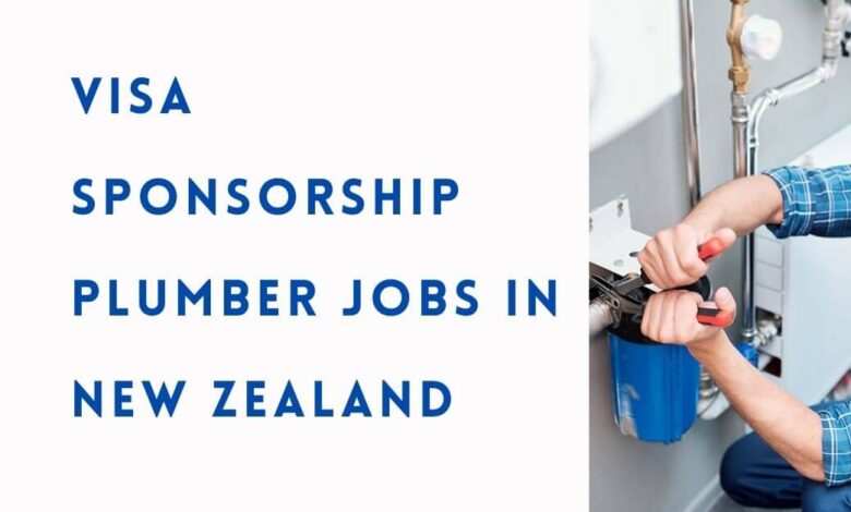 Visa Sponsorship Plumber Jobs in New Zealand