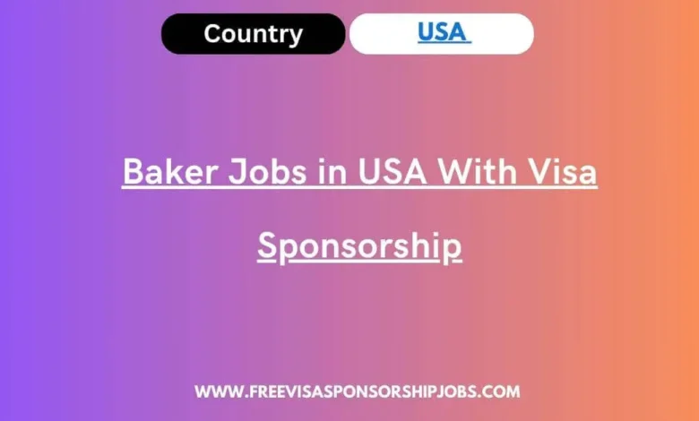 Baker Jobs in USA