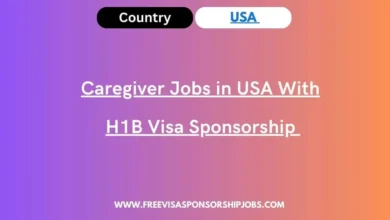Caregiver Jobs in USA With H1B  