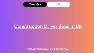 Construction Driver Jobs in UK