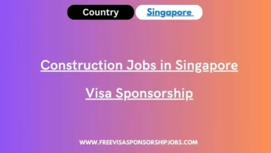 Construction Jobs in Singapore