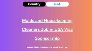 Maids and Housekeeping Cleaners Job in USA