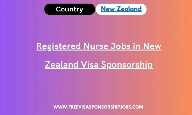 Registered Nurse Jobs in New Zealand