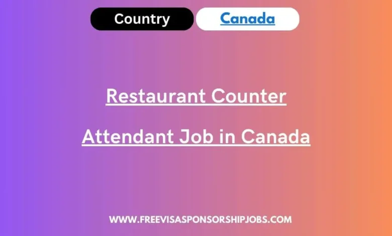 Restaurant Counter Attendant