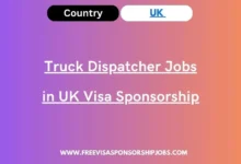 Truck Dispatcher Jobs in UK Visa Sponsorship