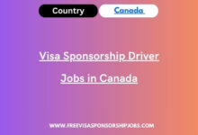 Visa Sponsorship Driver Jobs in Canada