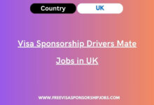 Visa Sponsorship Drivers Mate Jobs in UK