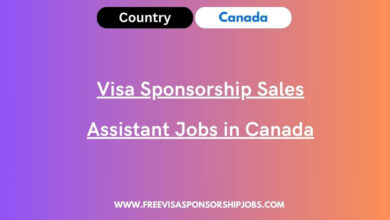 Visa Sponsorship Sales Assistant Jobs in Canada