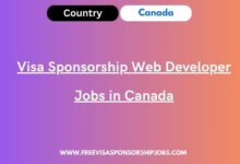 Visa Sponsorship Web Developer Jobs in Canada