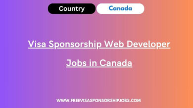 Visa Sponsorship Web Developer Jobs in Canada