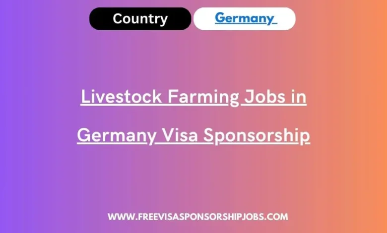 Livestock Farming Jobs in Germany