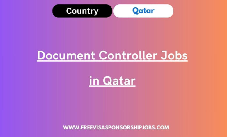 Document Controller Jobs in Qatar