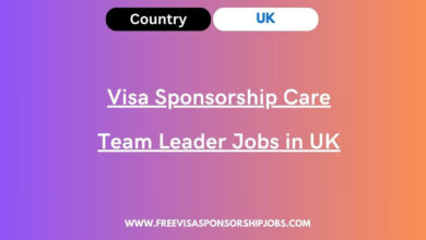 Visa Sponsorship Care Team Leader Jobs in UK