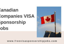 Canadian Companies VISA Sponsorship Jobs