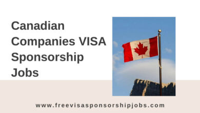 Canadian Companies VISA Sponsorship Jobs