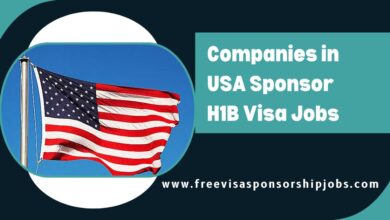 Companies in USA Sponsor H1B Visa Jobs