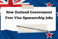 New Zealand Government Free Visa Sponsorship Jobs