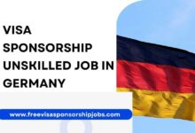 Visa Sponsorship Unskilled Job in Germany