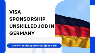 Visa Sponsorship Unskilled Job in Germany