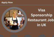 Visa Sponsorship Restaurant Jobs in UK